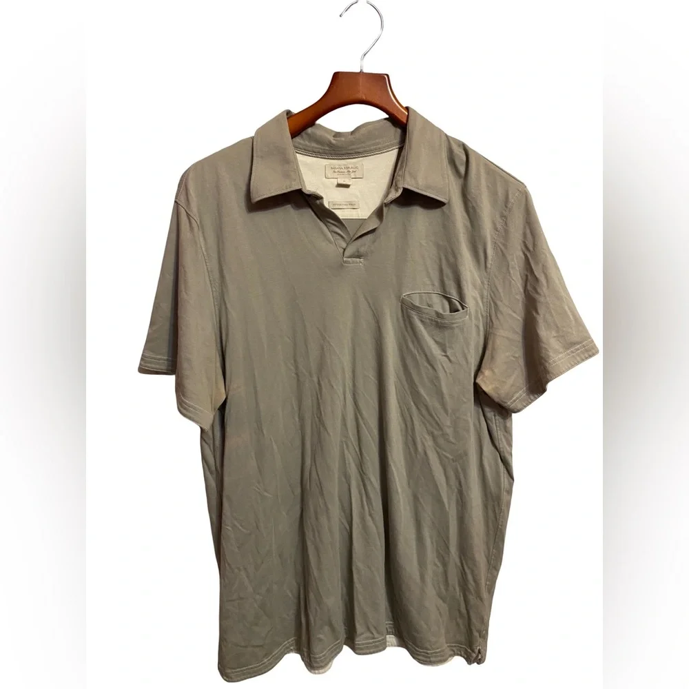 Banana Republic Fitted Pima Polo Mens Size XL